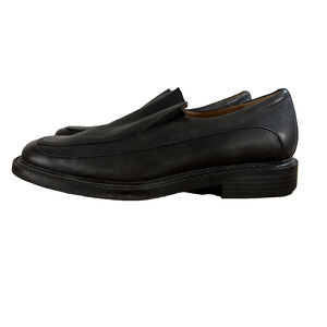 Skechers Black Slip On Loafer - Mens 11 - Leather